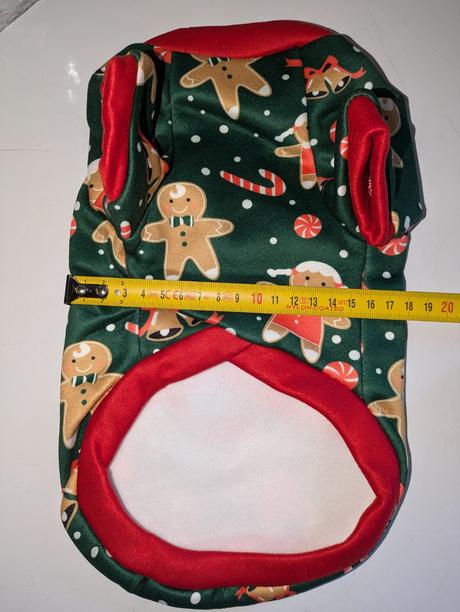 Vánoční mikina pro pejsky i kočičky vel. m, 