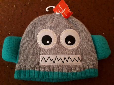 Zimní čepice s robotem vel. 80, miniclub,80