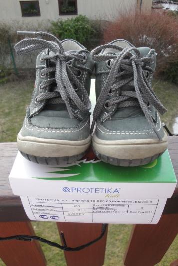 Celoroční, celokožená kotníčková obuv zn.protetika, protetika,21