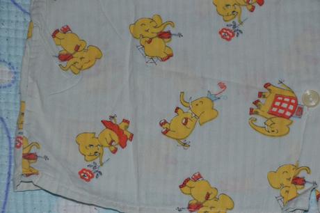 Slabší bavlněný letní vršek od pyžama, 86/92, 86