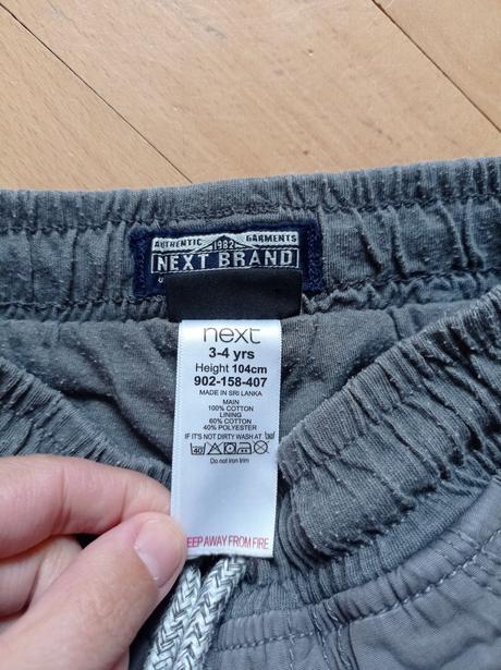 Kalhoty podšité 104 next, next,104