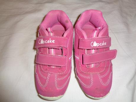 Pěkné růžové botasky - kožené, 27