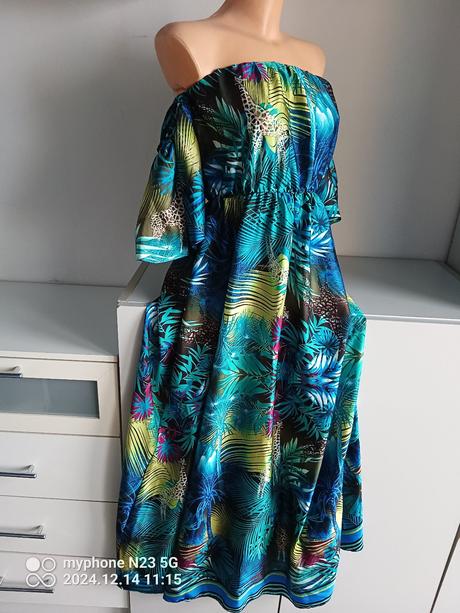 Šaty zn."blu royal" vel."m/l", m