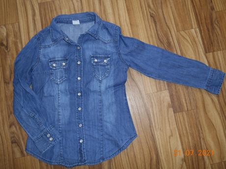 Riflová košile, kik,128