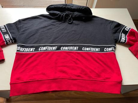 Crop široká mikina, vel m, fisherfield, m