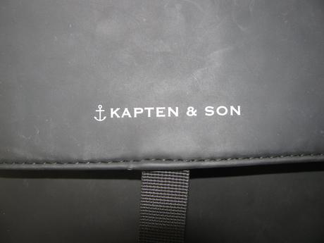 Modro černý batoh zn. kapten & son/unisex,