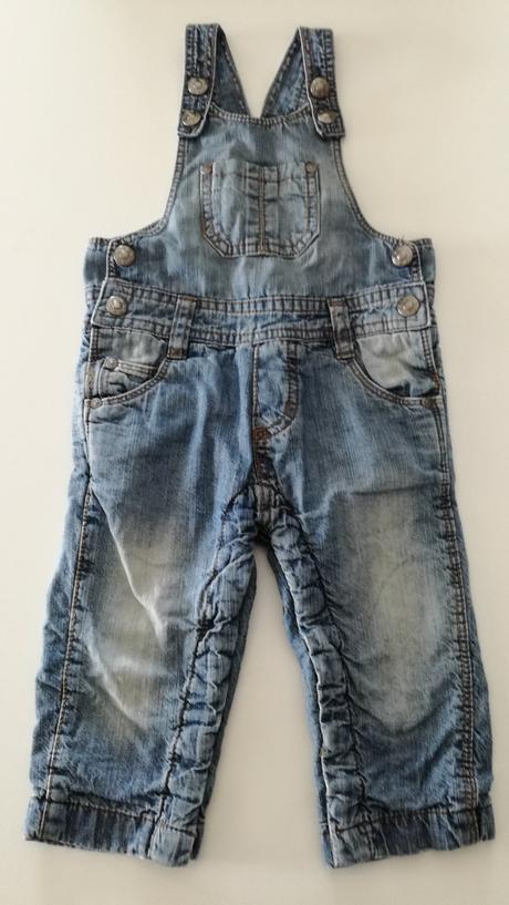 Laclové riflové kalhoty, 74