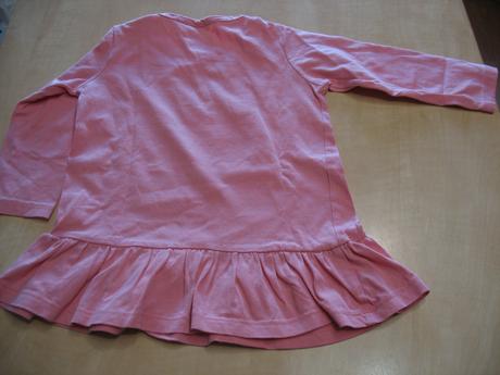 Růžové tričko s potiskem vel. 86, pepco,86