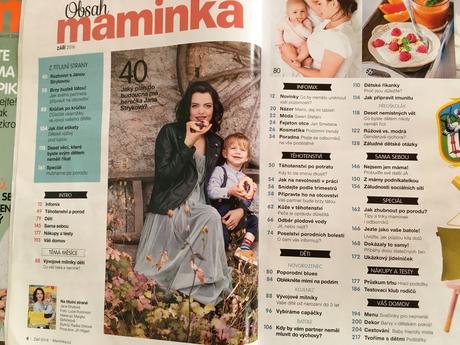 Časopis maminka 7-12/2016 (6 ks),