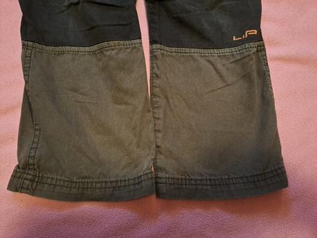 Turistické plátěné kalhoty alpine pro vel. 116/122, alpine pro,116