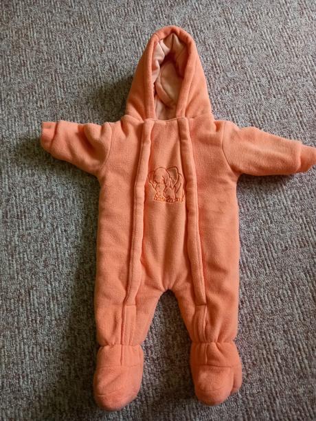 Zimní kojenecká kombinéza, 68