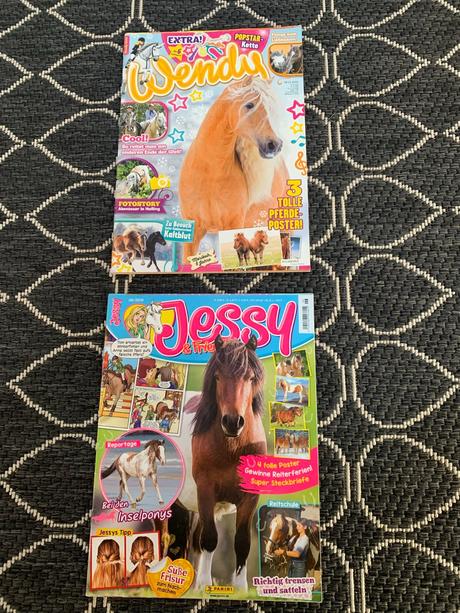 Sada figúrok zvierat, časopisov a zošitov, 