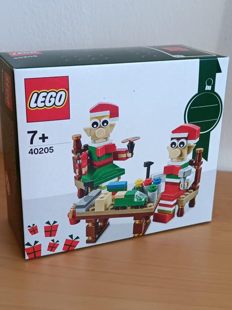 Vánoční lego 40205 malí skřítci pomocníci, 