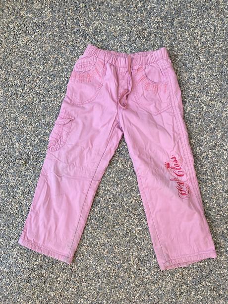 Zateplené kalhoty, 116