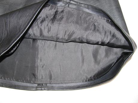 Dívčí sukně ze syntetické kůže, f&f,116