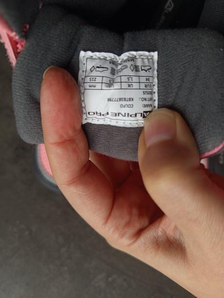 Dívčí zimní boty, alpine pro,34