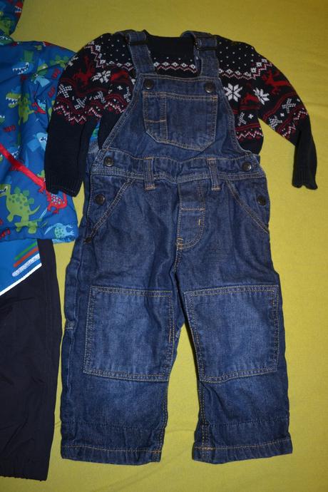 Zimní set,nové oteplené kalhoty kugo,bunda,v.74, kugo,74