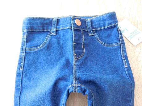 Dětské elastické džínečky, primark,74