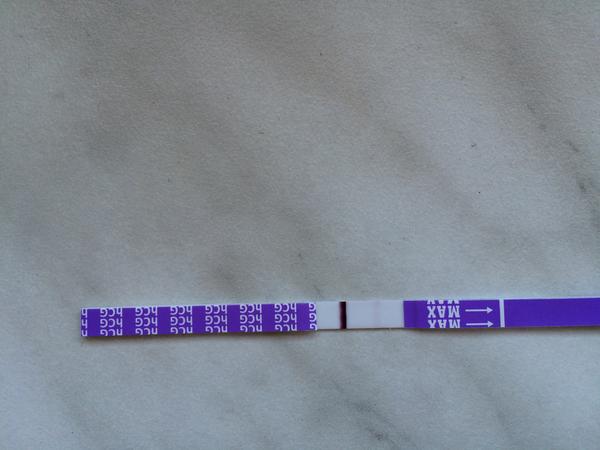 Těhotenský test, holky, co myslíte? 🙂