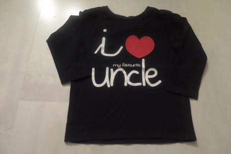 Tričko "oslavující" strejdu, zara,92