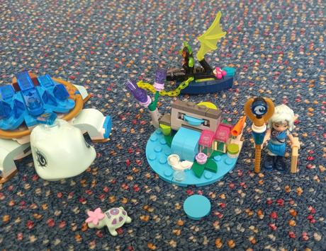 Lego elves 41191 - naida & the water turtle ambush, 