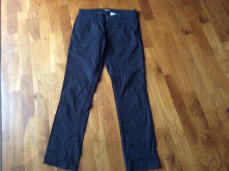 Prodám pánské černé kalhoty takko slim w30, l