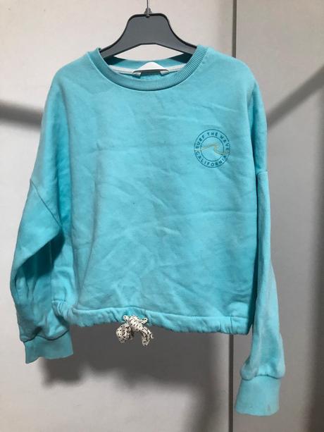 Crop top mikina, 122