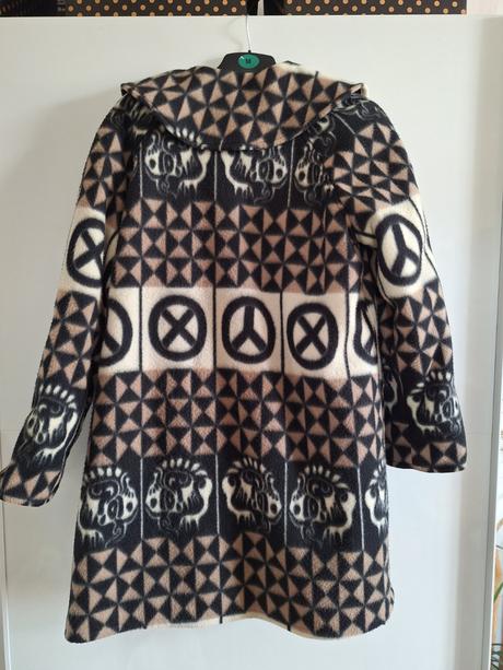 Kabát vlněný dámský kabát vel. xxl, xxl