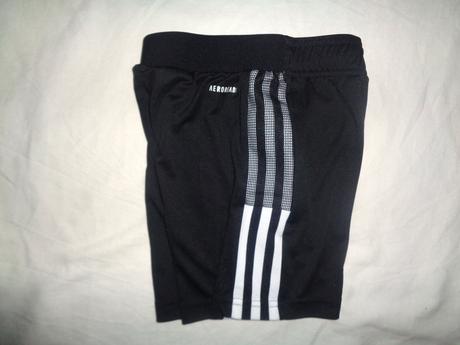 Černé sportovní šortky adidas 7/8 let, adidas,128
