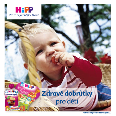 VELKÁ SOUTĚŽ o HiPP výrobky za 2 500 Kč
