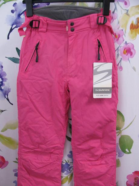 Lyžařské dívčí kalhoty, oteplovačky surfanic, 152