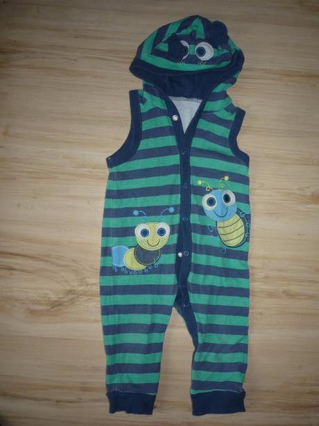 Bavlněný lehký overal brouček, george,74