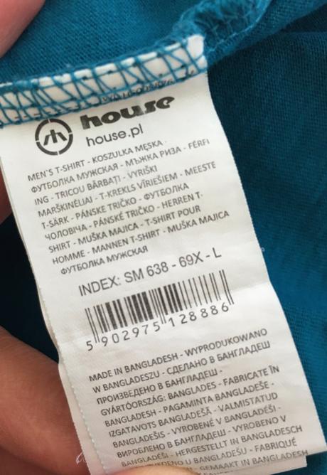 Pánské tričko house, vel. l, house,l