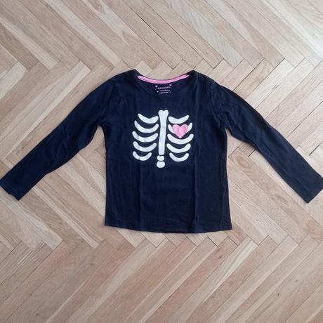 Triko halloween kostlivec, primark,122