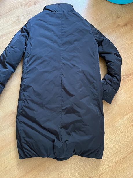 Kvalitní, teplý, péřový kabát zara, vel s, zara,s