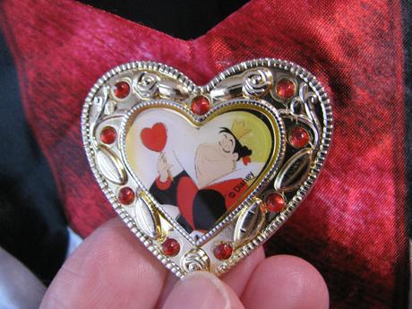 Kostým - šaty srdcová královna,