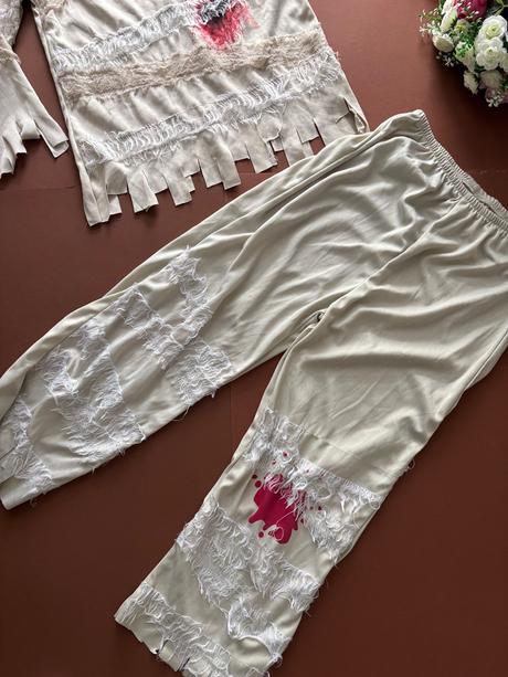 An15/ kostým zombie mumie - v.7/8 let, 