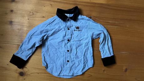 Košile s dlouhým rukávem chlapecká, 104