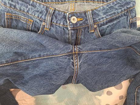 Trhané džíny, denim,s
