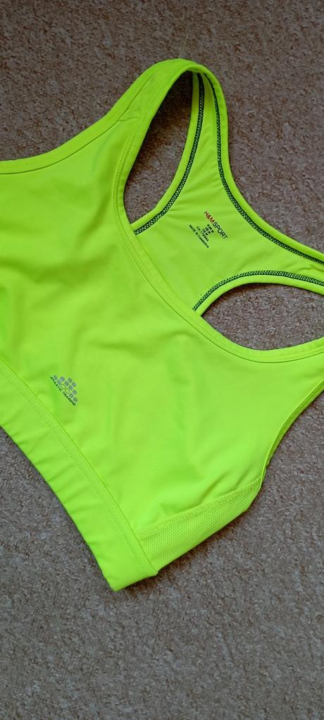 Neon sport podprsenka zn."h&m" vel."m", h&m,m