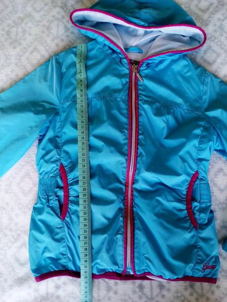 Světle modrá bunda geox, pro holky, geox,116