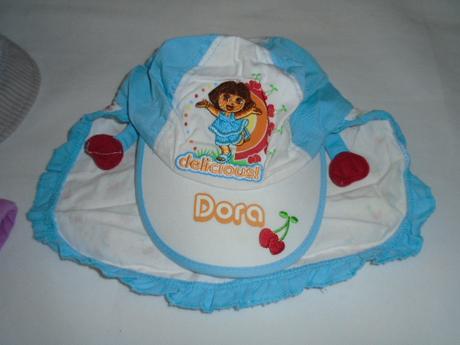 Klobouk na zátylek kšiltovka 2-5 let dora želva, 104