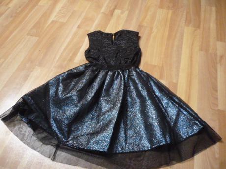 Třpytivé šaty s tylem george 4-5, george,110