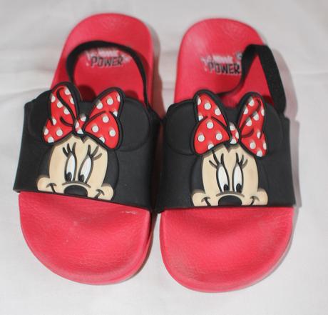 Va53. minnie gumové letní pantofle, 33