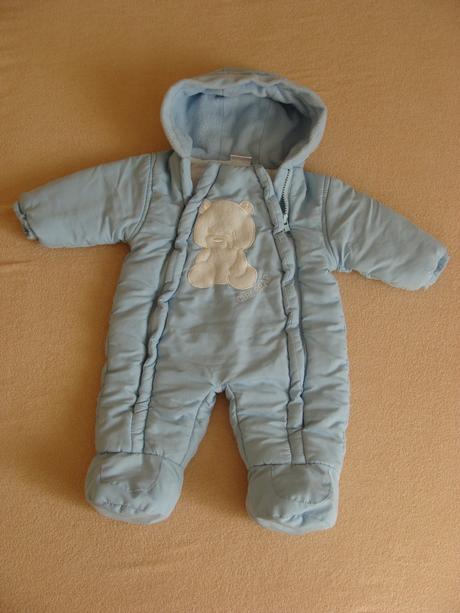 Zimní kombinéza s medvídkem, 62