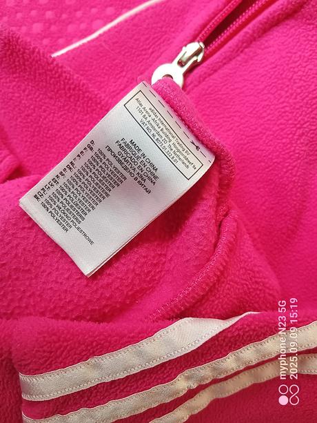 Mikina flauš zn."adidas" vel."140", adidas,140