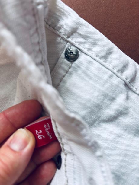 Džíny 7/8 délky bílé zn. esprit - v.26, esprit,26