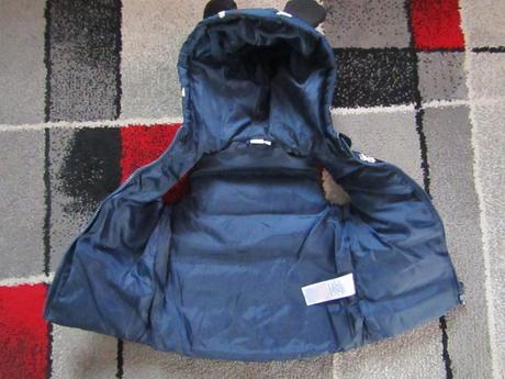 Zateplená vesta zn.disney baby mickey mouse vel.80, disney,80