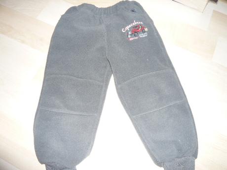 Flaušové kalhoty vel.98, 98