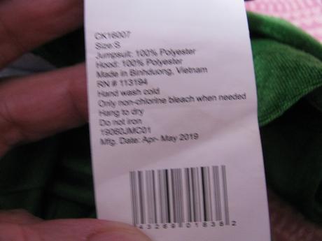 Kostým-overal-drak, 